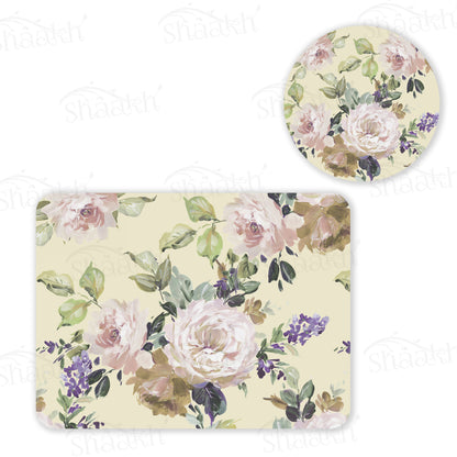 Old World Charm Coordinated Set | TWC 057 (8 Mats, 4 Trivets)