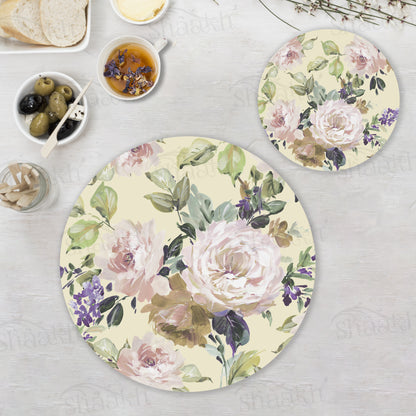 Old World Charm Coordinated Set | TWC 057 (8 Mats, 4 Trivets)