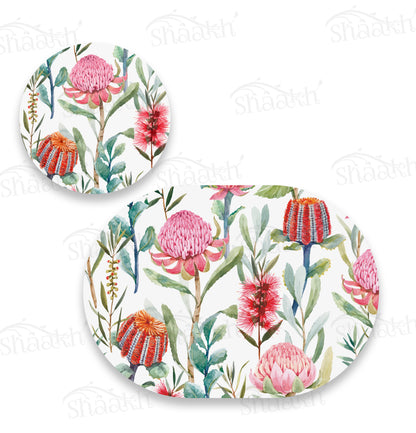 Melange Coordinated Set — coordinated dining set by Shaakh, handcrafted in India