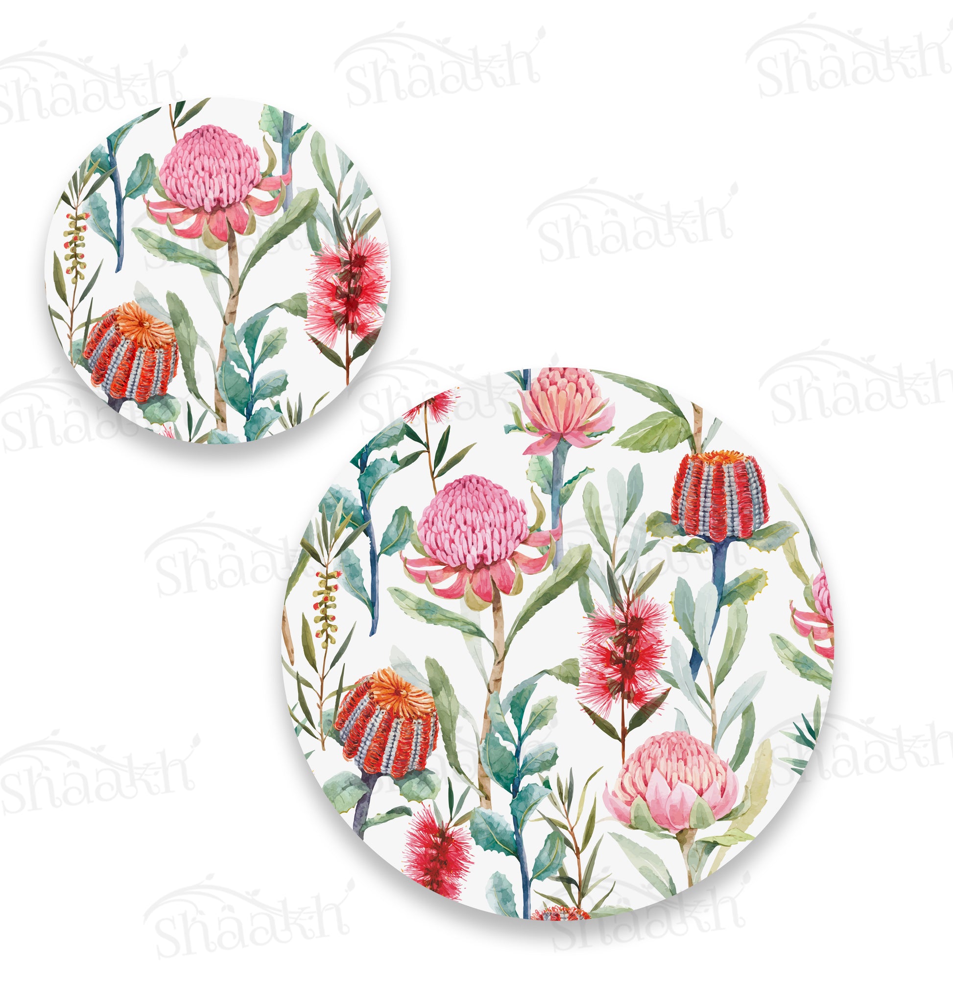 Melange Coordinated Set — coordinated dining set by Shaakh, handcrafted in India