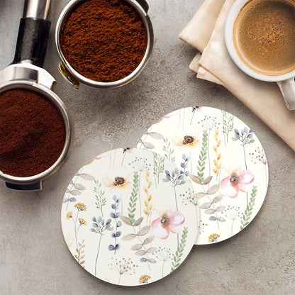 Vintage Flower Coasters | CT 1136