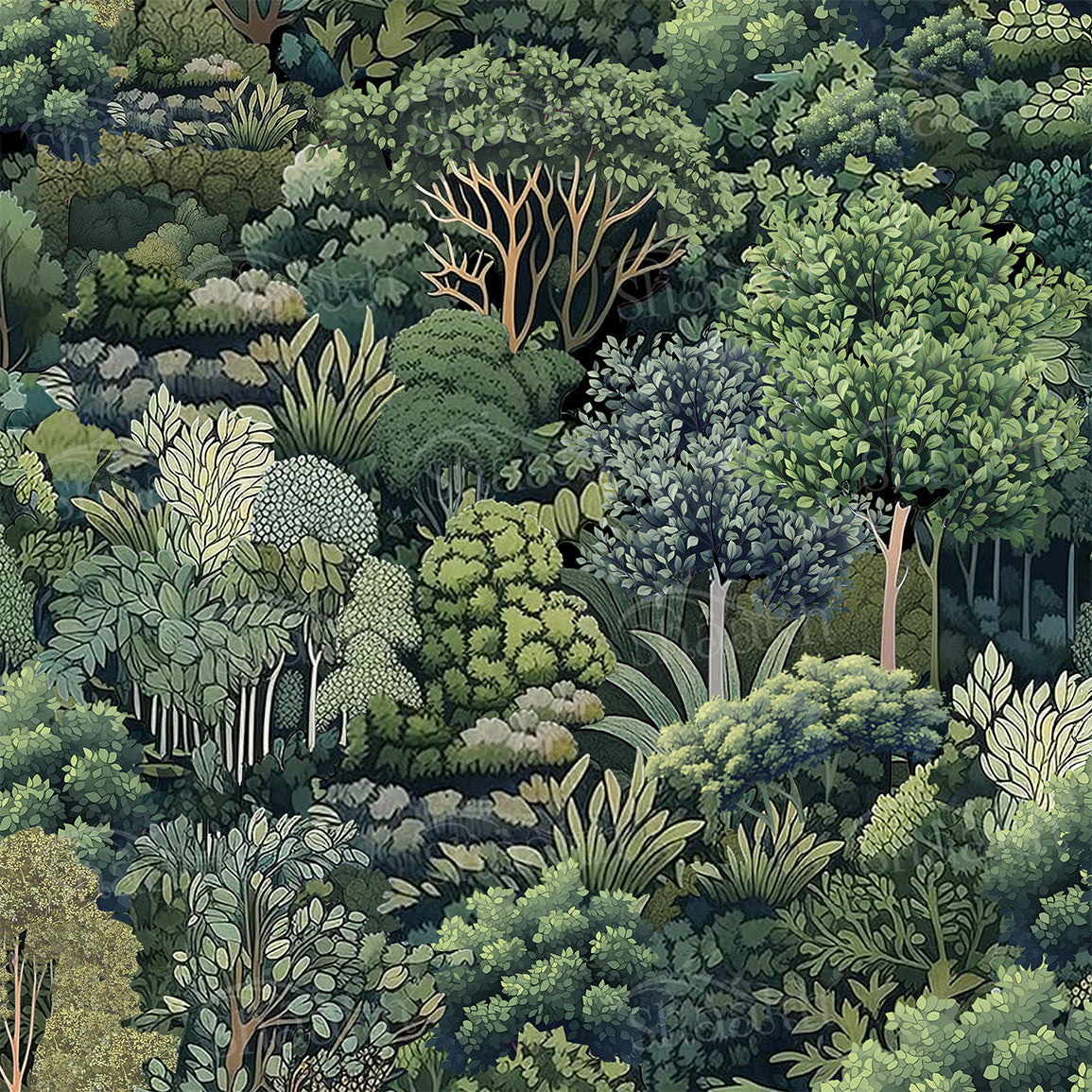 "Verdant Whispers" Wallpaper | WP 254