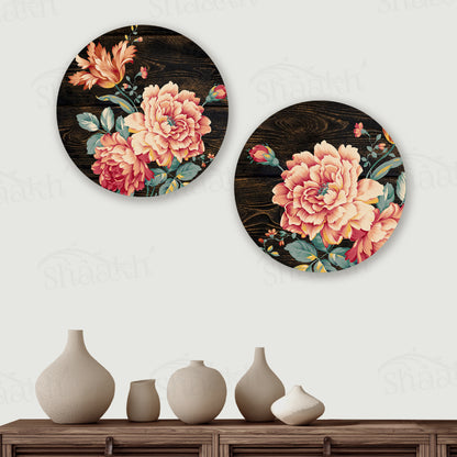 Baroque Art Wall Plates | RWA 077
