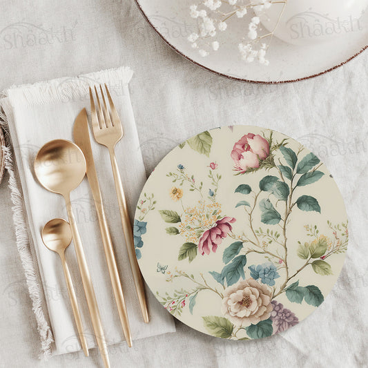 "Gardenia Charm" Trivets | CST 111 (Set of 2)