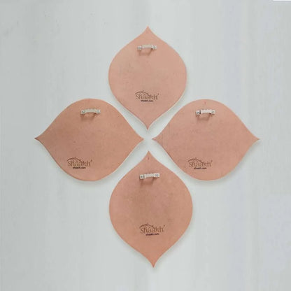 Leaf shaped Wall Plates