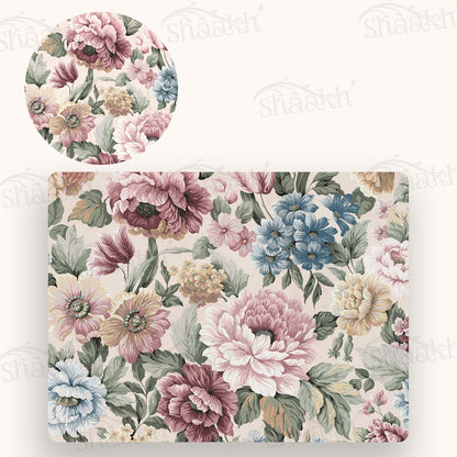 "Petal Reverie" Coordinated Set | TWC 107 (8 Mats, 4 Trivets)