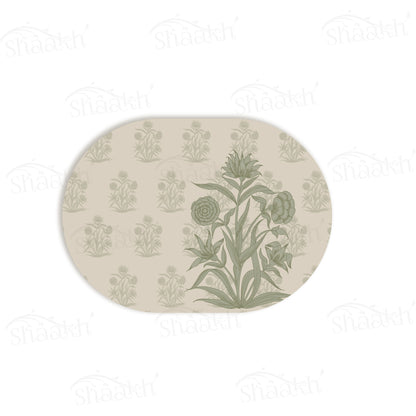 “Firdaus (Sage)” Tablemats | TM 106 (set of 2)