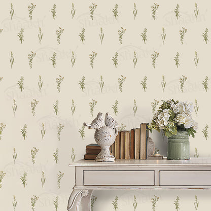 Gentle Greens Wallpaper | WP 262