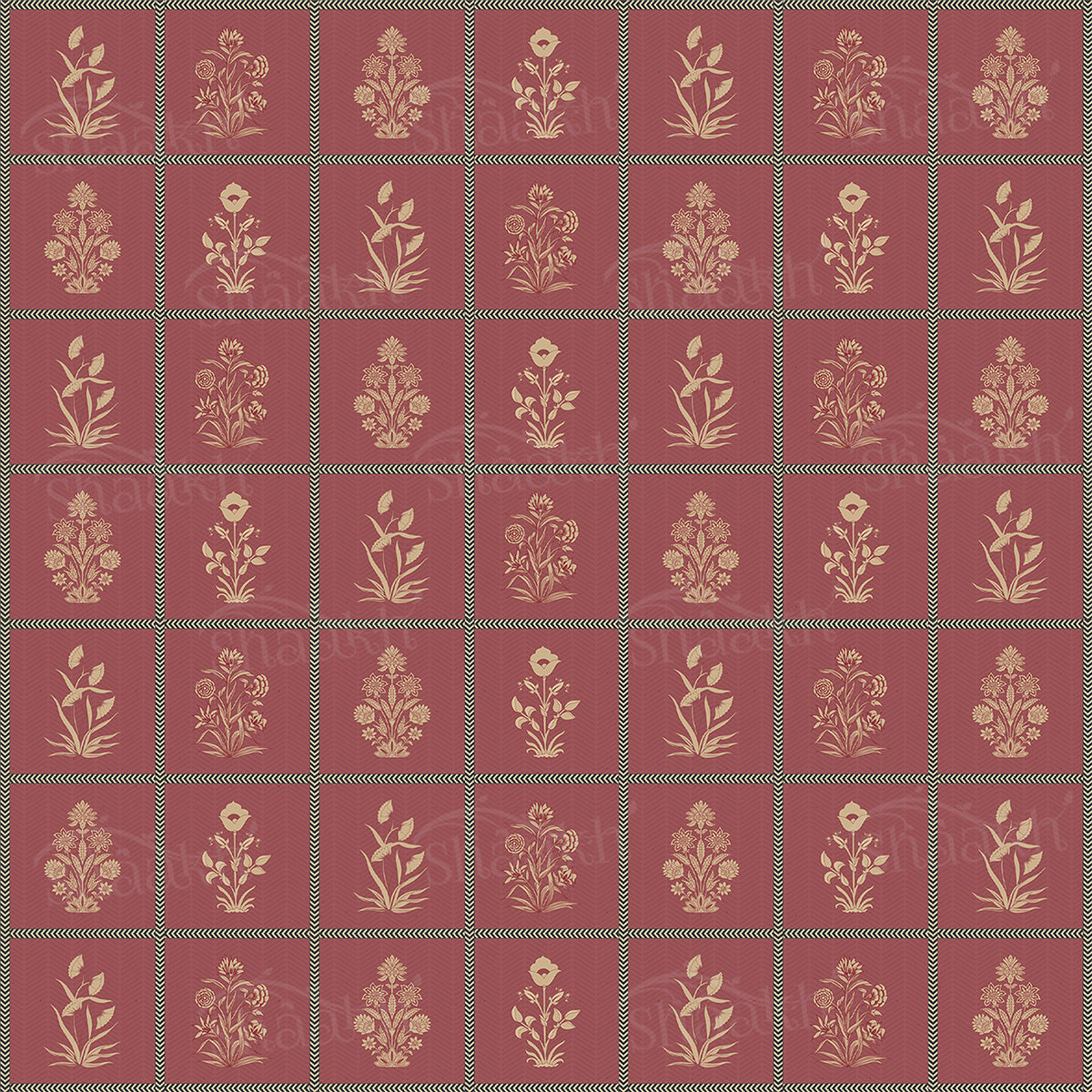 "Terracotta Tapestry" Wallpaper | WP 245