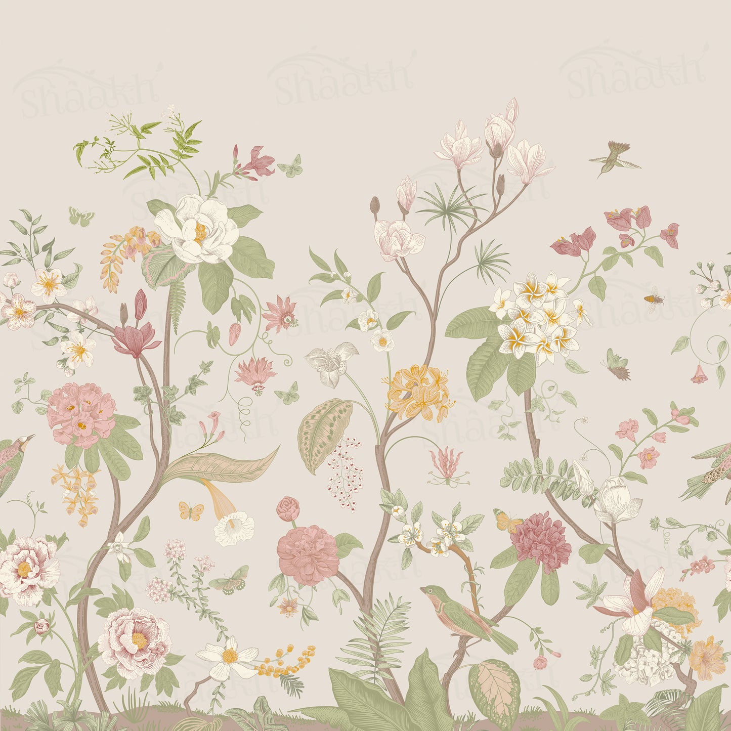 Delicate Fernscape Wallpaper | WP 264