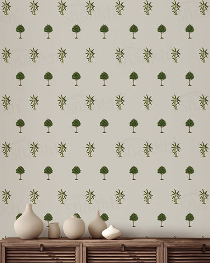 Wallpaper — abstract design wallpaper by Shaakh, handcrafted in India