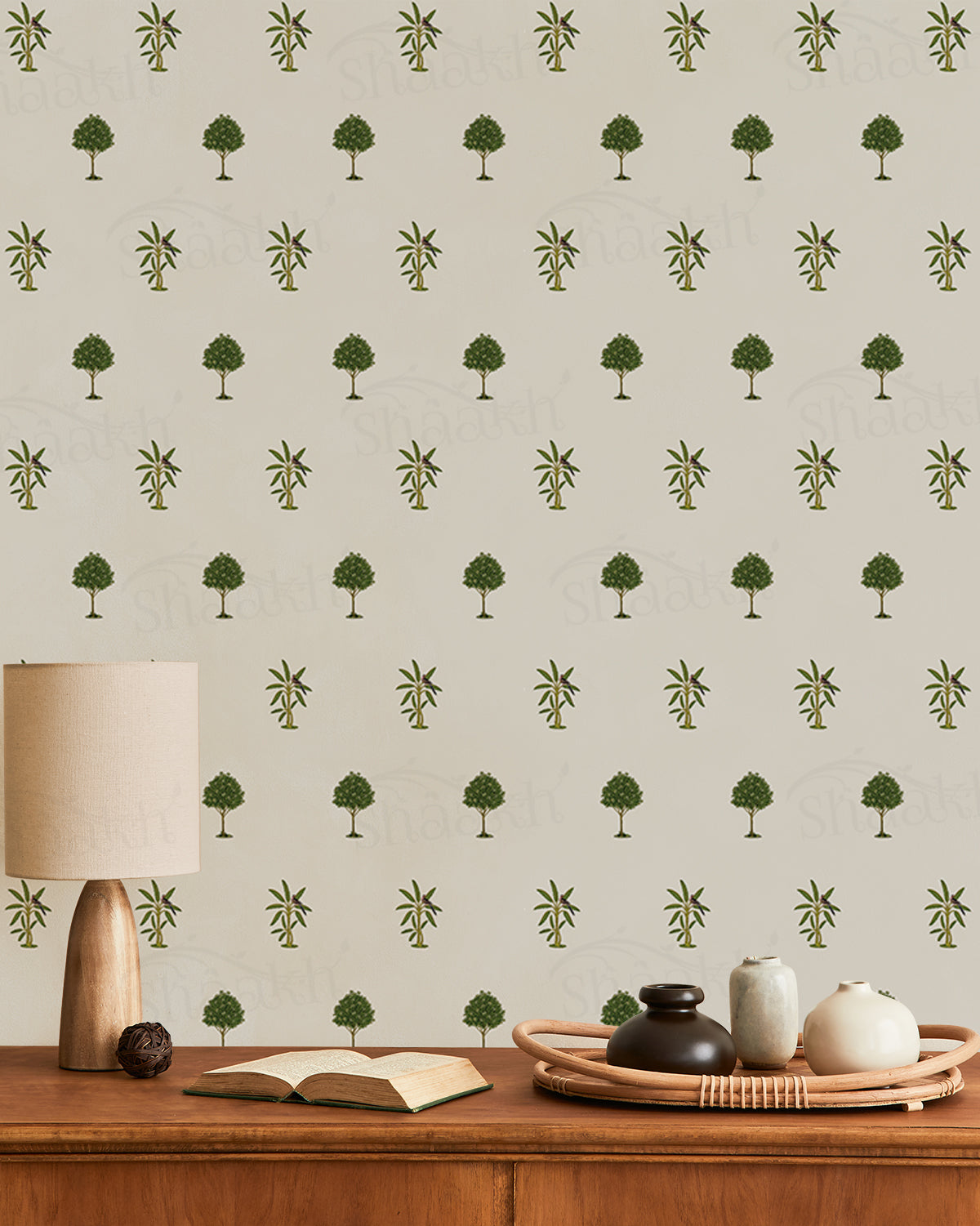 Wallpaper — abstract design wallpaper by Shaakh, handcrafted in India