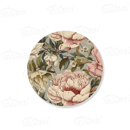 Peonies Elegance Trivets | CST 070 (Set of 2)