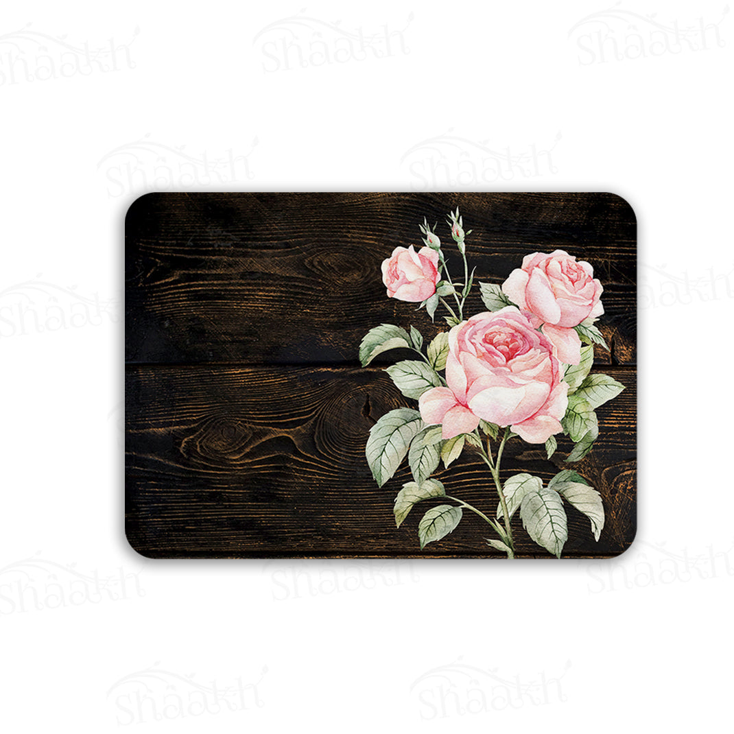 Vintage Roses On Weathered Wood Tablemats | TM 088 (set of 2)
