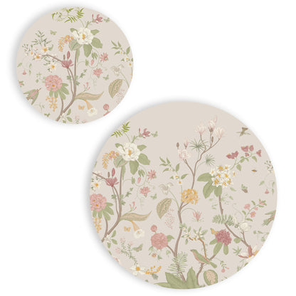 Delicate Fernscape Coordinated Set | TWC 116 (8 Mats, 4 Trivets)