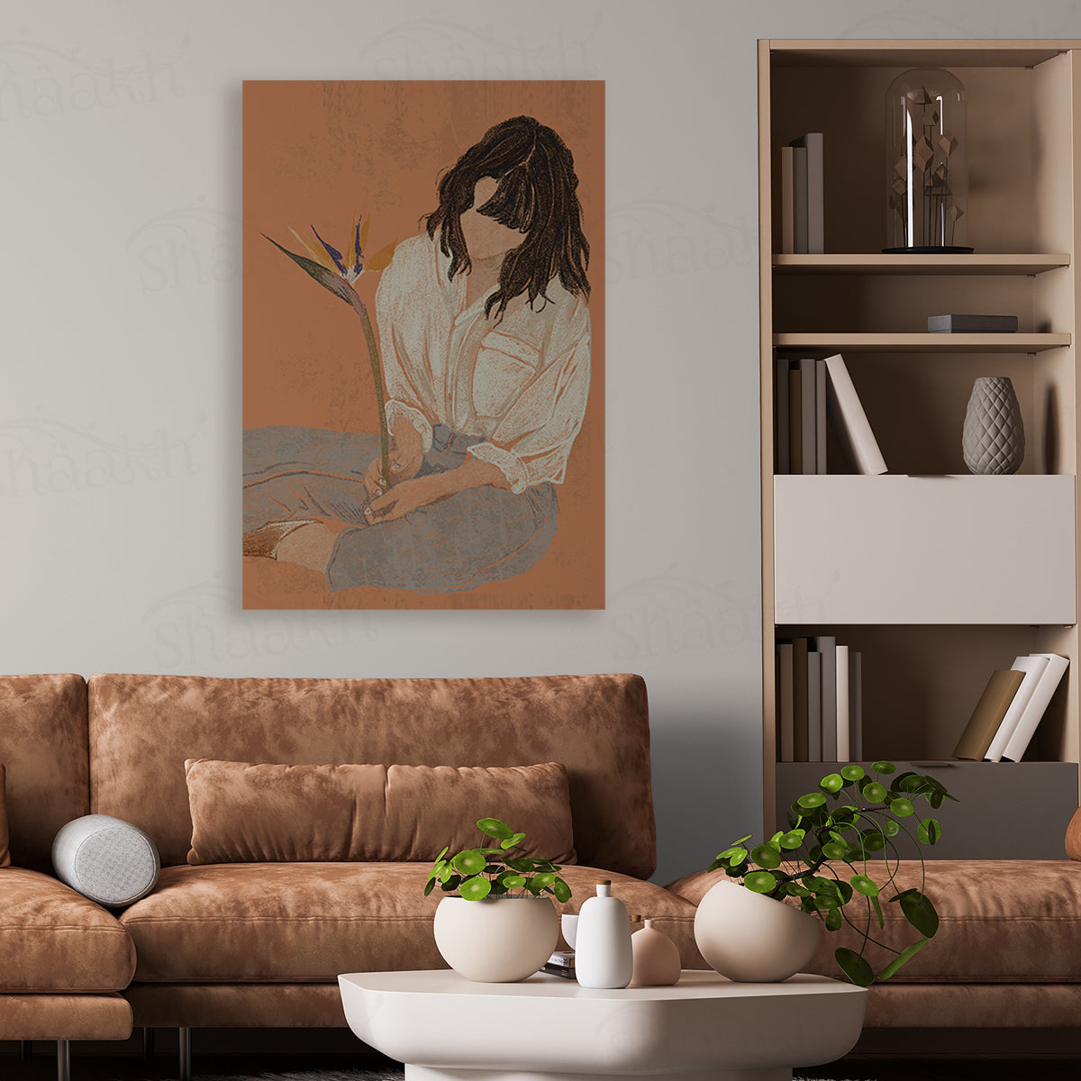 Serenity in Bloom Canvas | ART 097