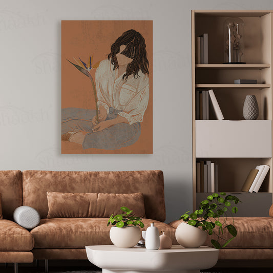 Serenity in Bloom Canvas | ART 097