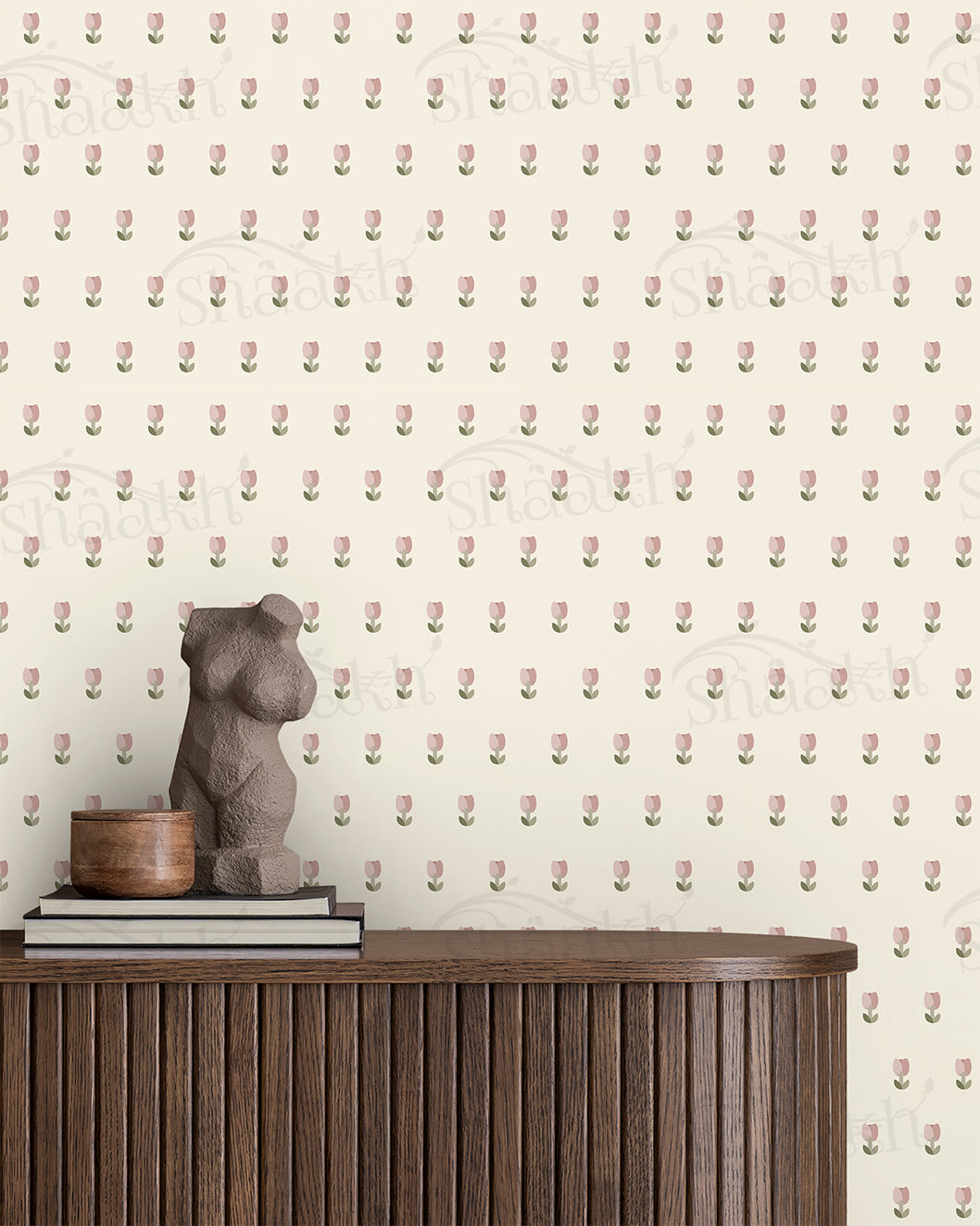 "Tiny Tulips" Wallpaper | WP 259