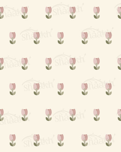 "Tiny Tulips" Wallpaper | WP 259