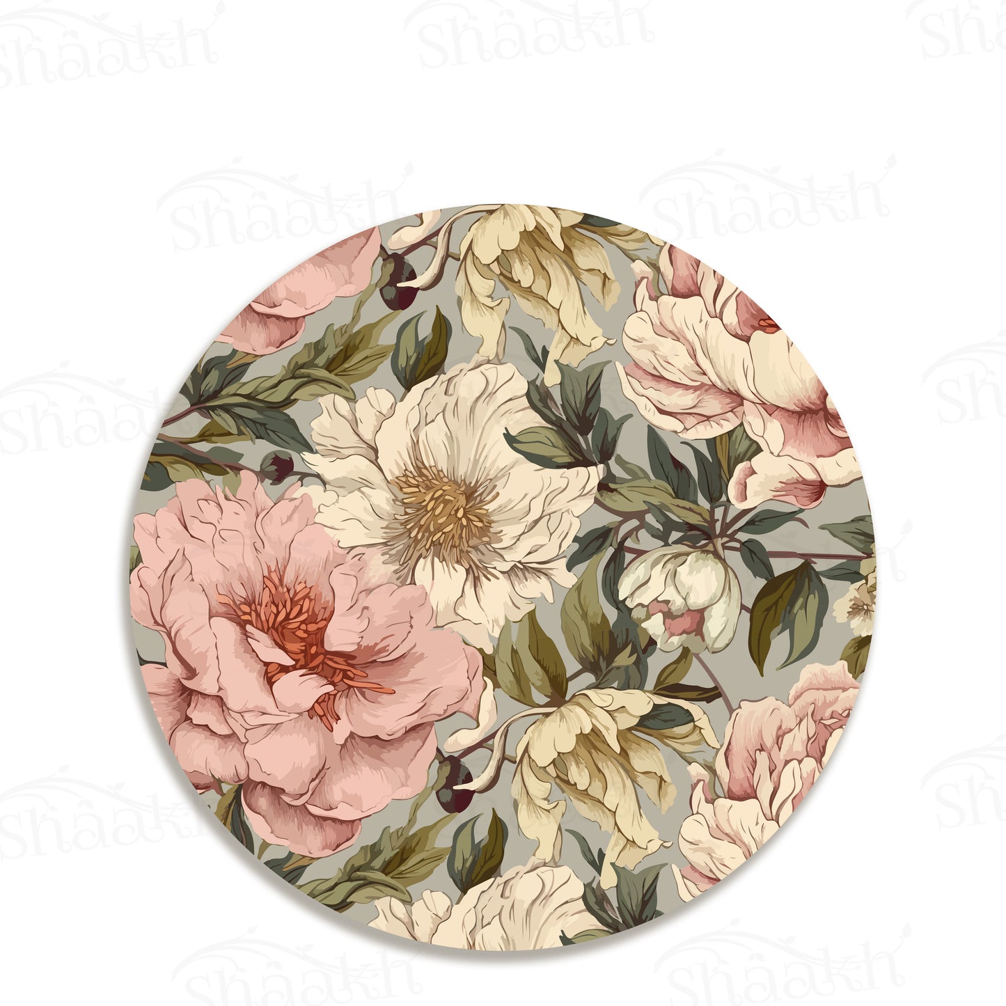 Peonies Elegance Tablemats | TM 107 (set of 2)