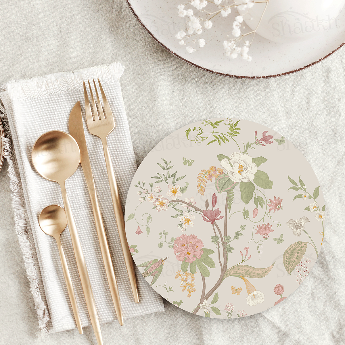 Delicate Fernscape Trivets | CST 116 (Set of 2)