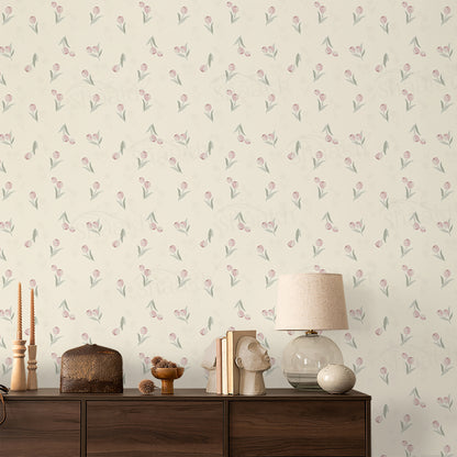 Tender Tulips Wallpaper | WP 261