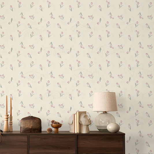 Tender Tulips Wallpaper | WP 261