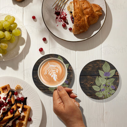 Violet Stem Coasters | CT 1149