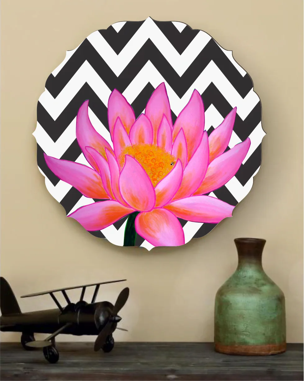 Lotus Flower Wall Plates | RWA 008