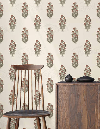 Gulnaar Buta Wallpaper | WP 266