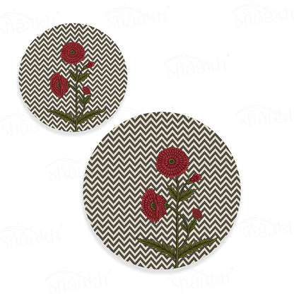 Rosette Noir Coordinated Set | TWC 124