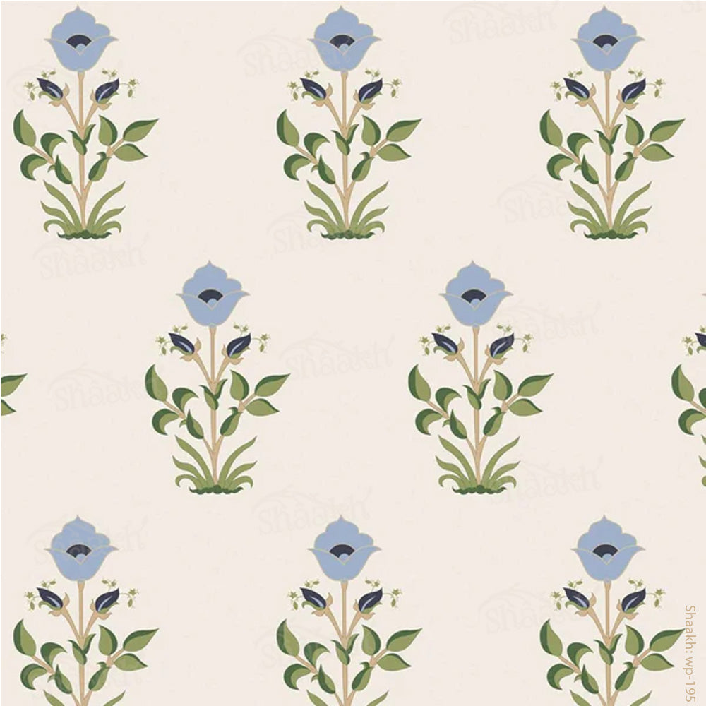 Blue Bell Flower Wallpaper | WP 090